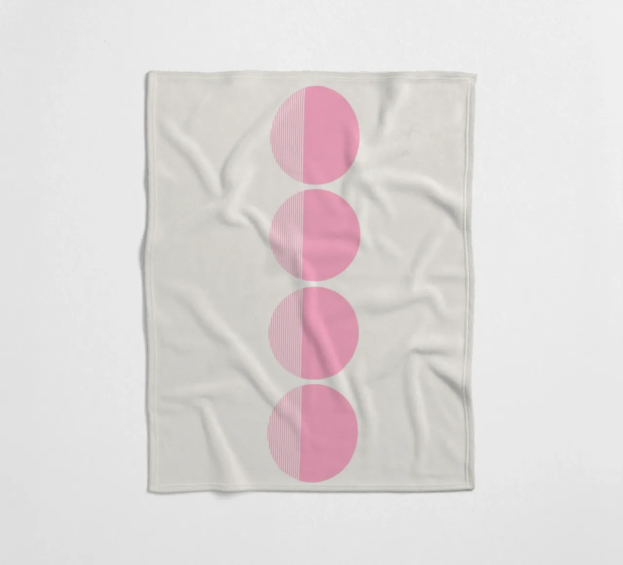 Stratum fleecedeken van Rose Beck Art