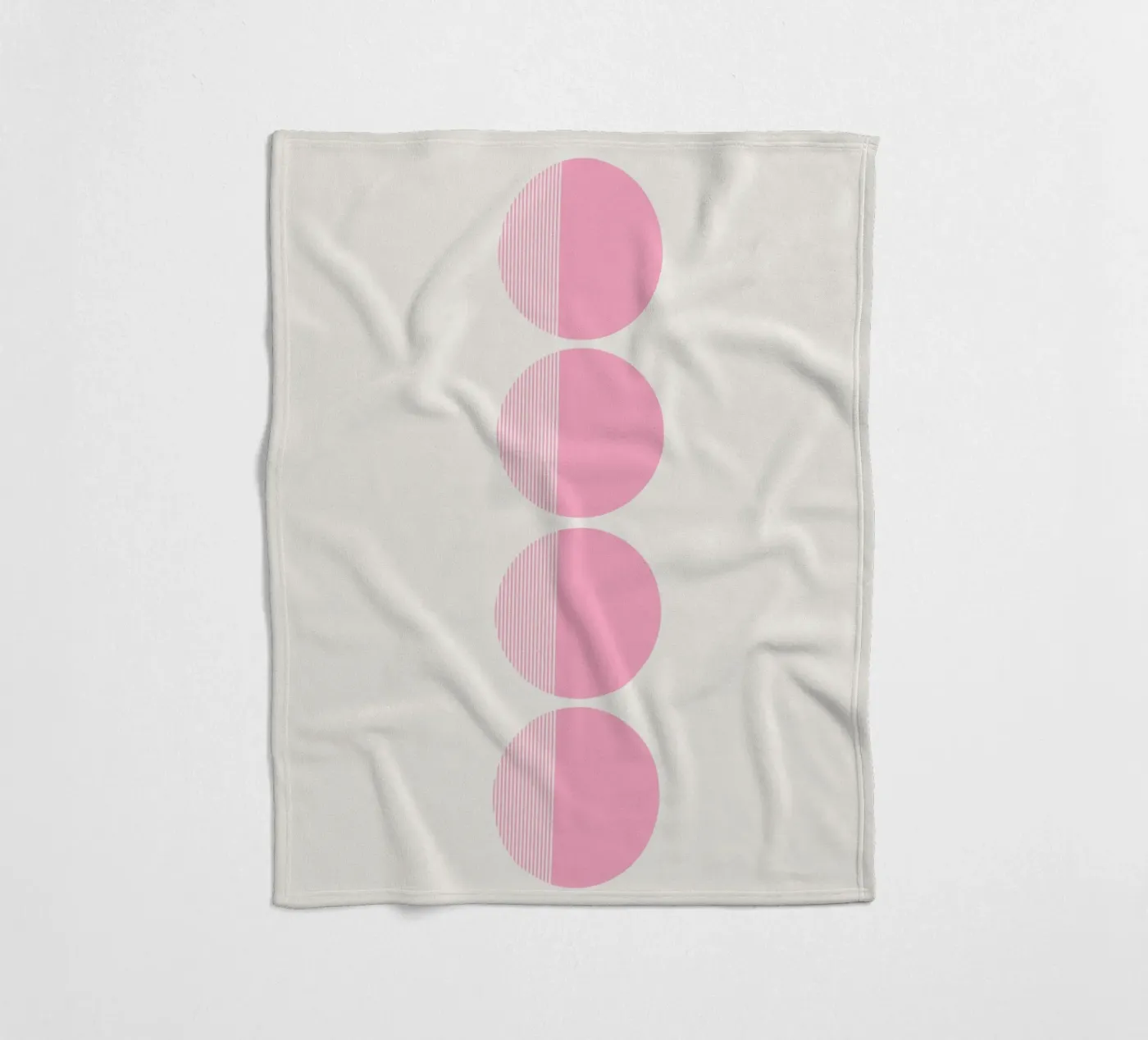Stratum fleecedeken van Rose Beck Art