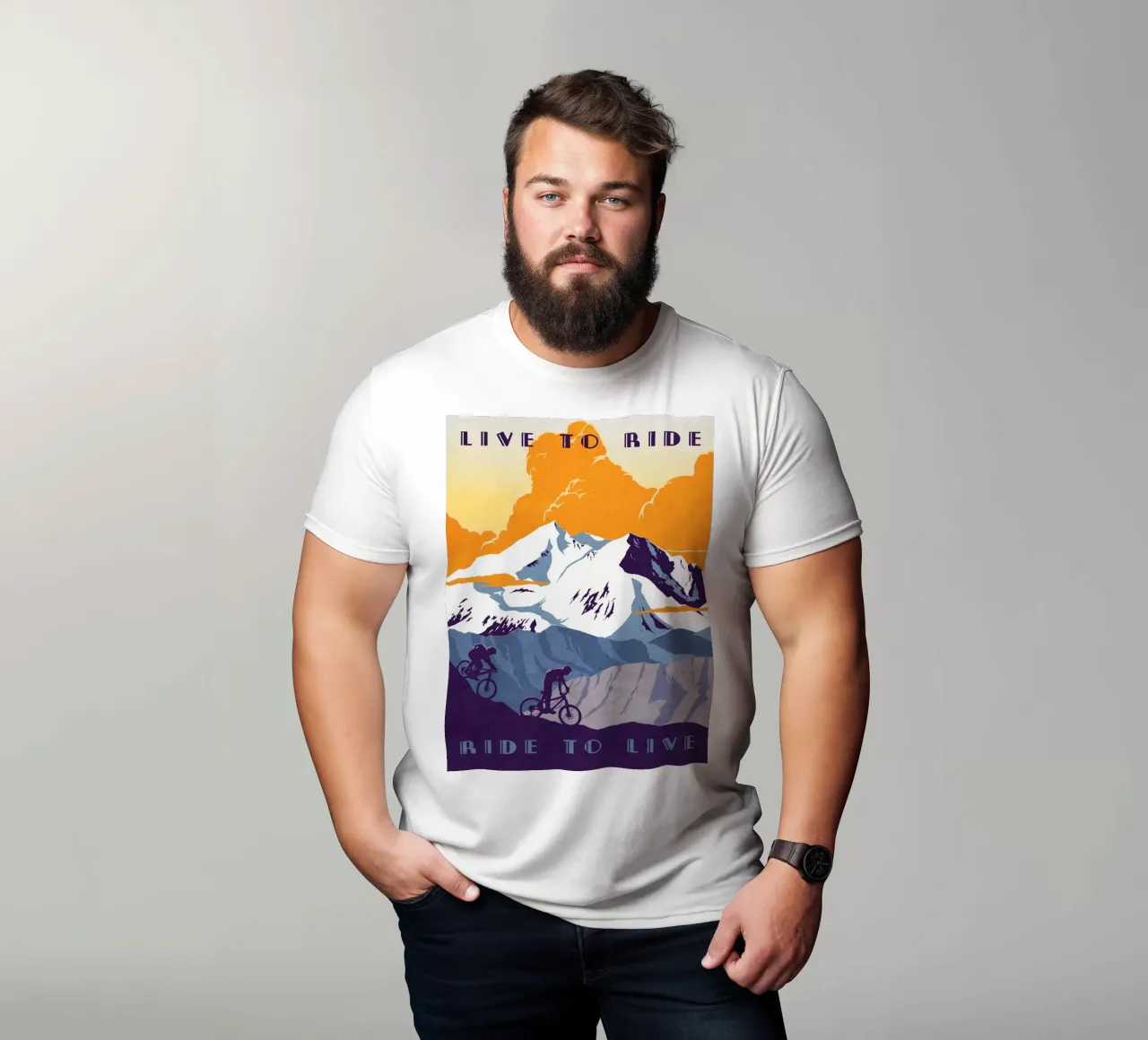 Vivere per cavalcare t-shirt da LiamDckns
