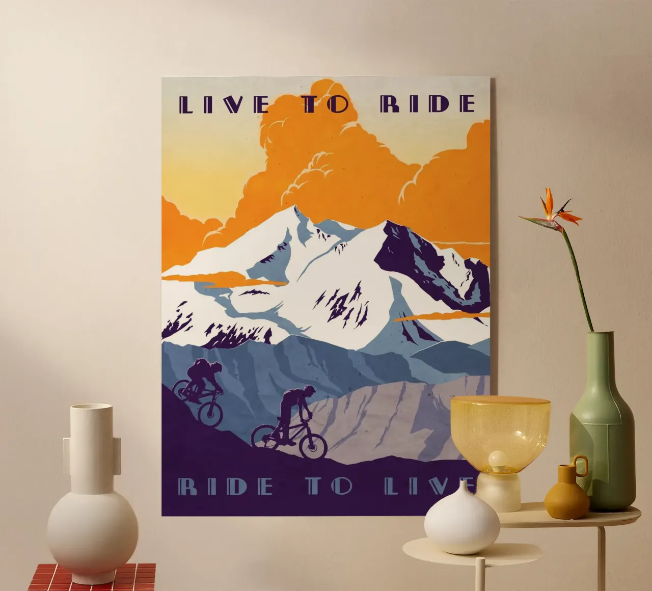 Live To Ride plexiglass da LiamDckns