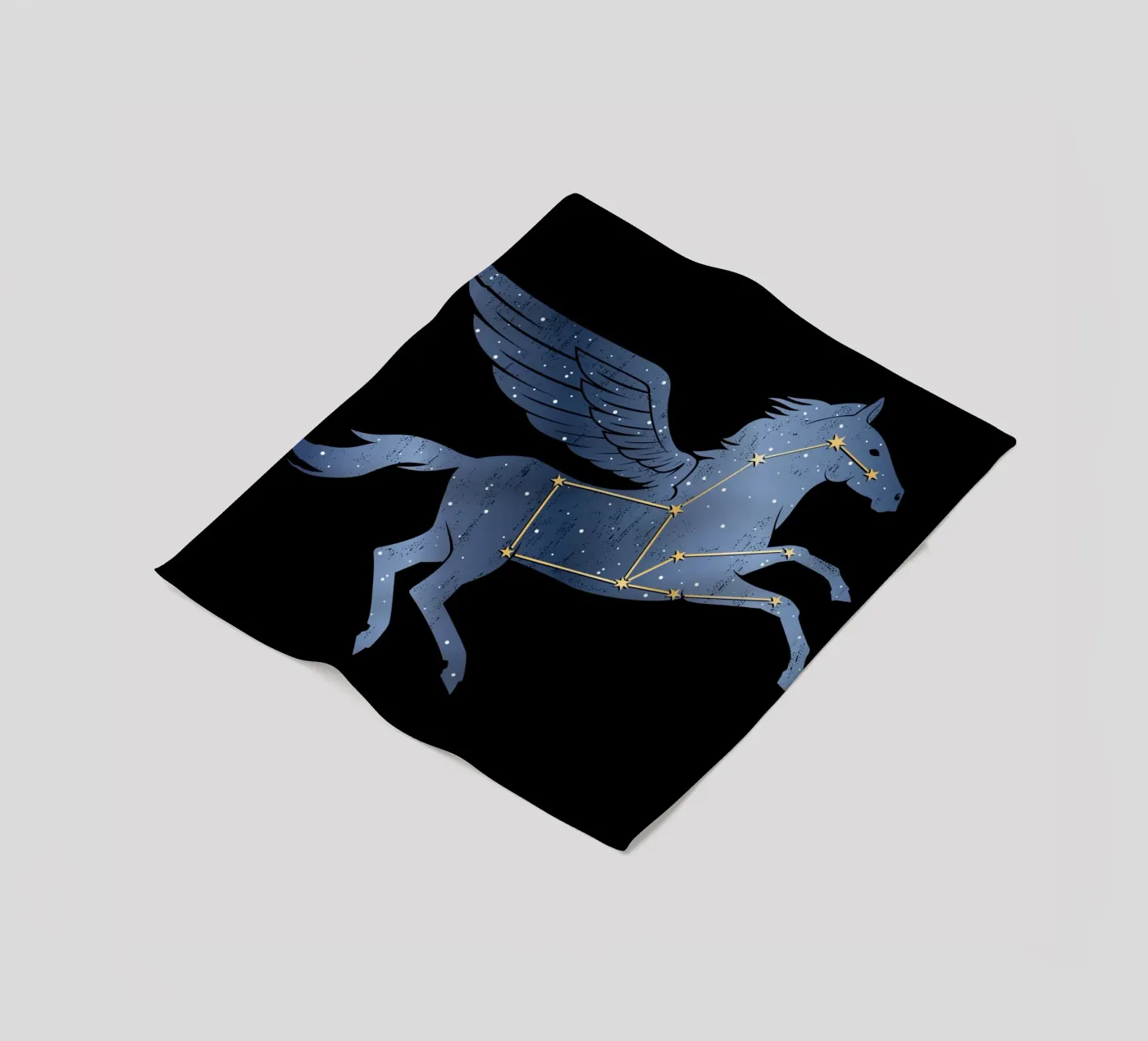 Pegaso coperta in pile da Mariel Toigo