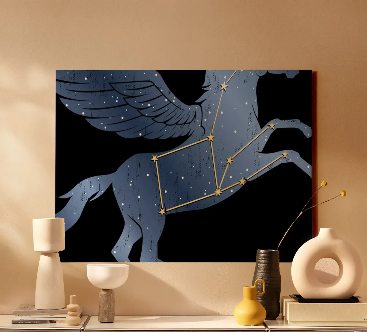 Pegaso tela da Mariel Toigo