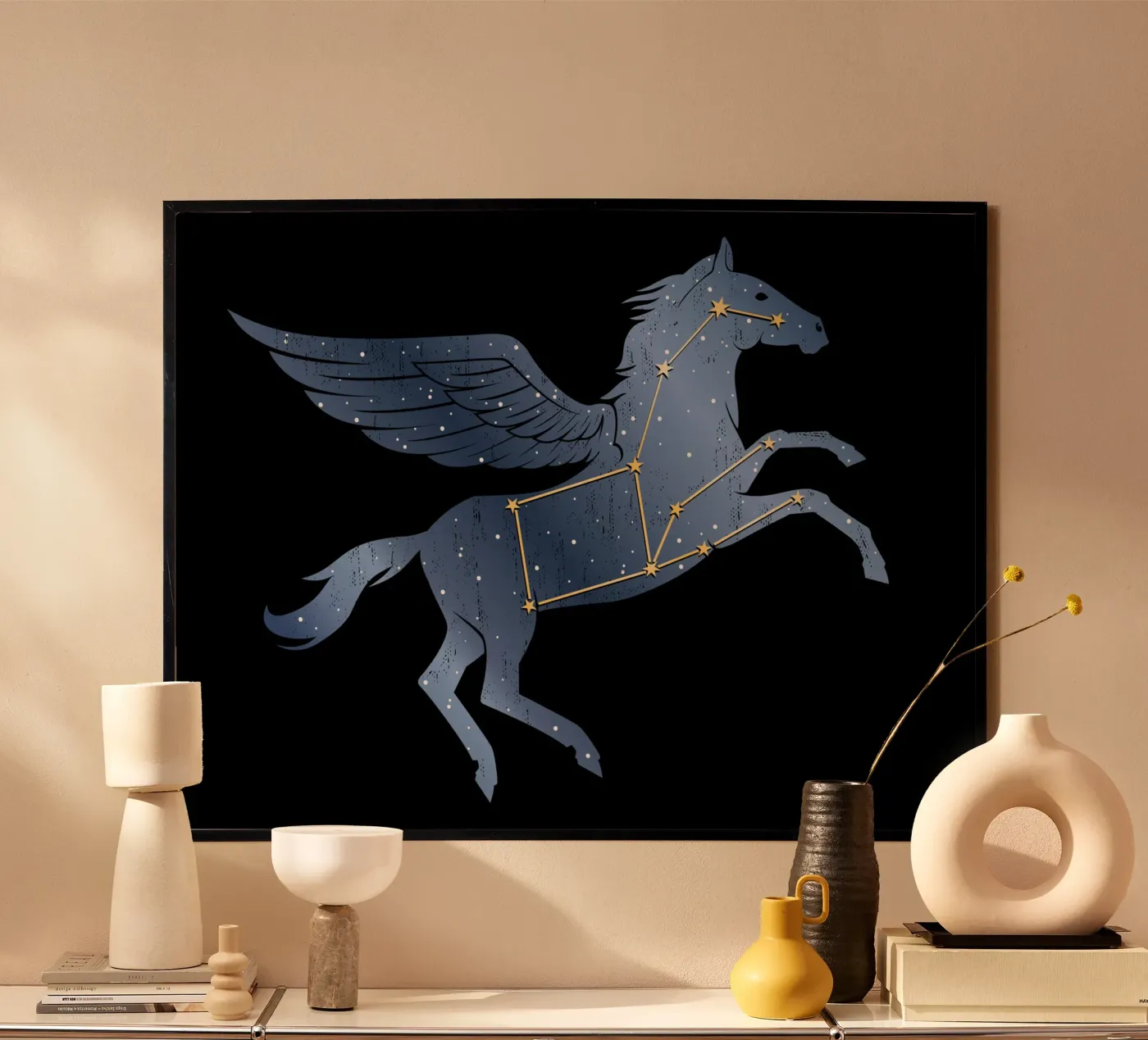 Pegasus poster by Mariel Toigo