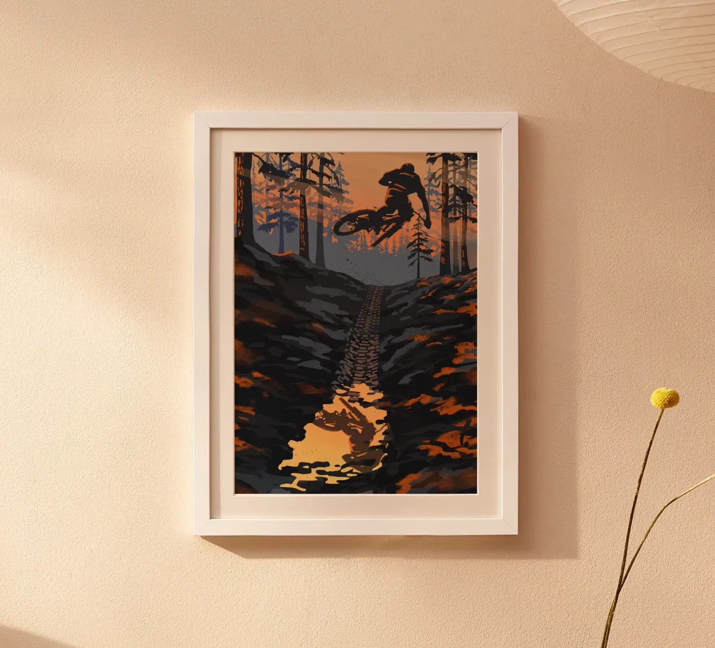 Mountain Biking Style poster by LiamDckns