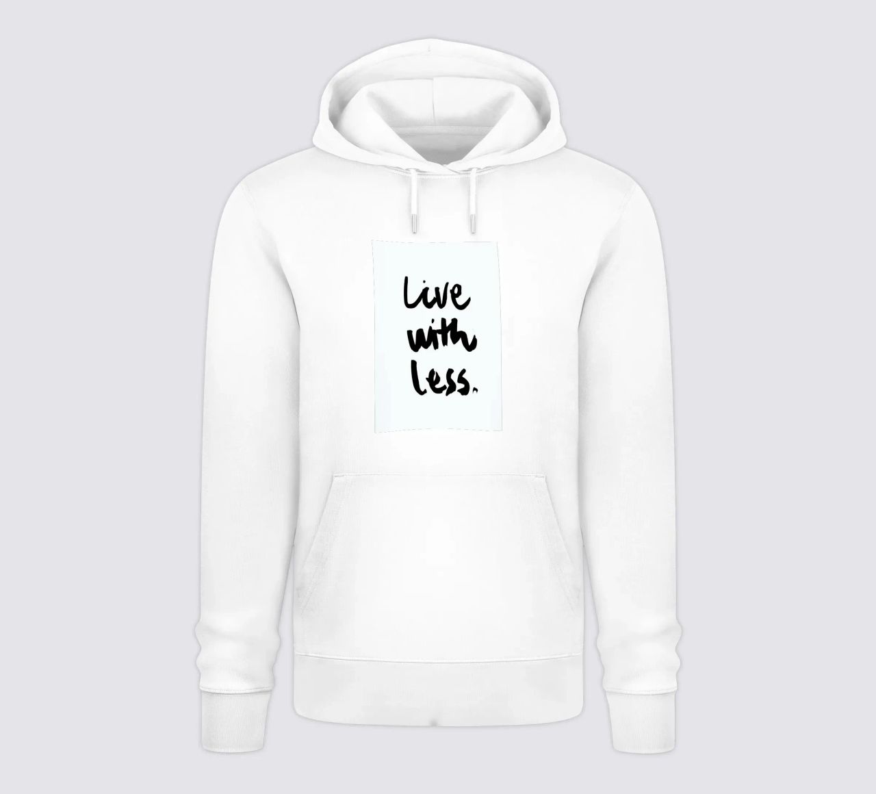 Live with Less felpa con cappuccio da RK Design