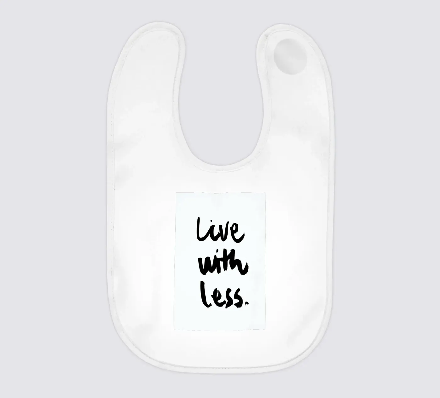 Live with Less bavaglino da RK Design