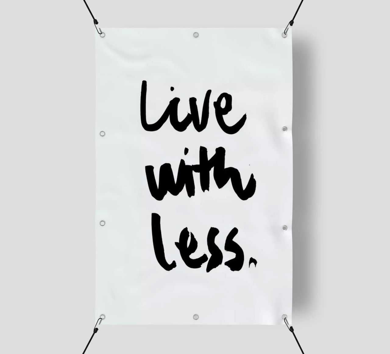 Live with Less telo in pvc da RK Design