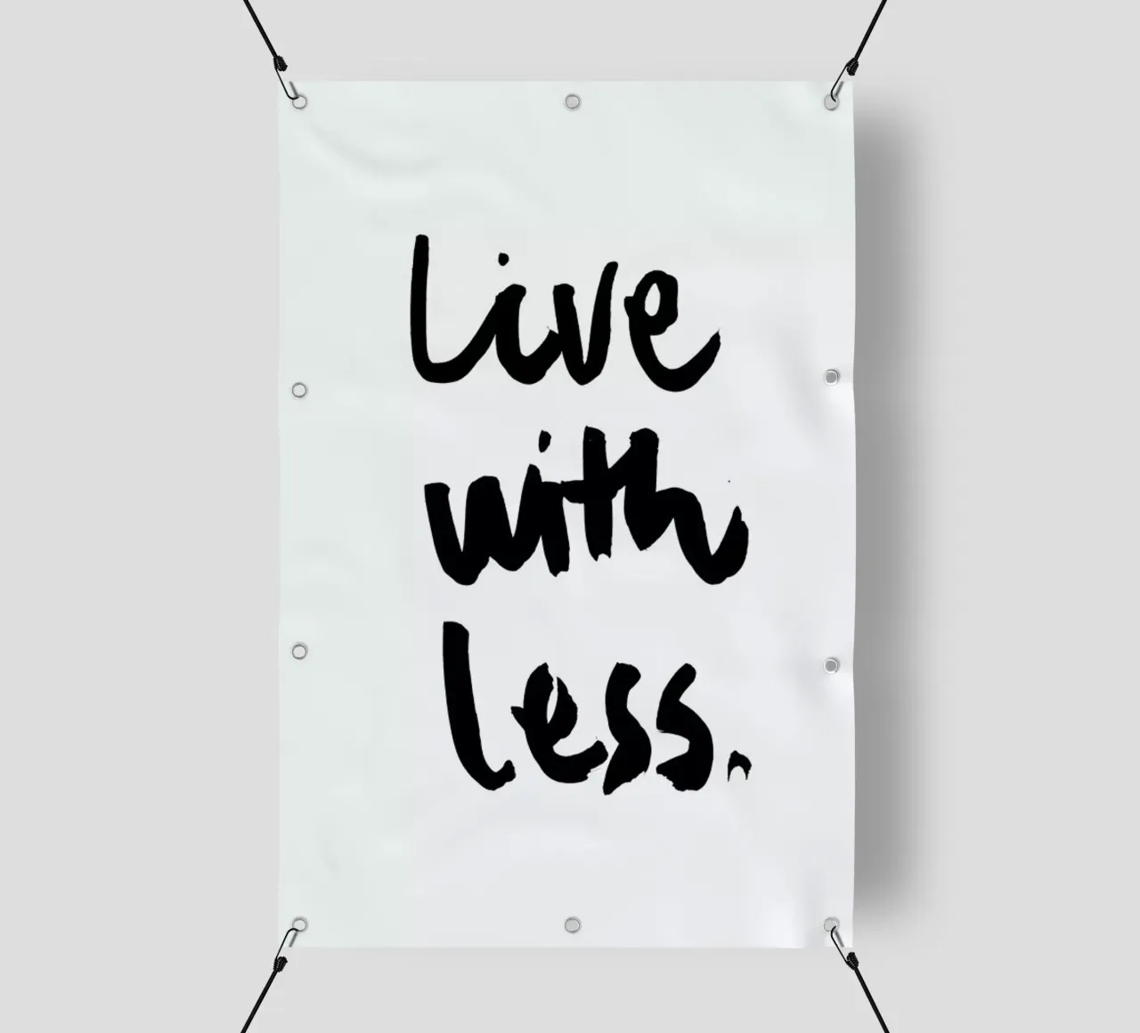 Live with Less telo in pvc da RK Design