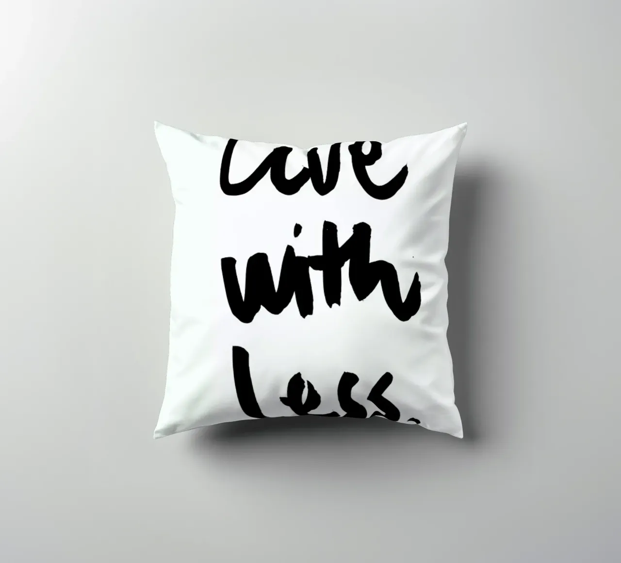 Live with Less cuscino da RK Design