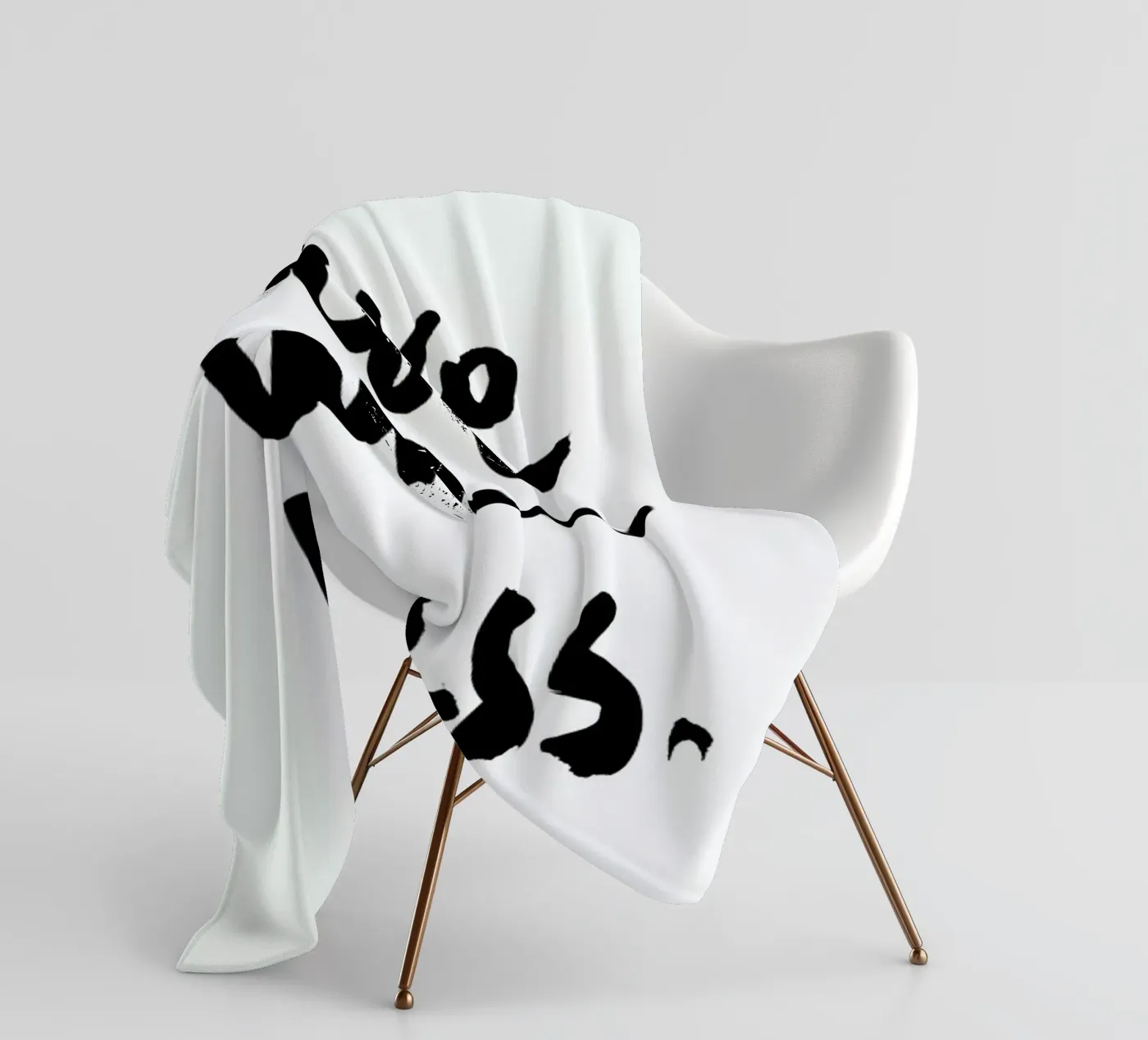Live with Less Fleecedecke von RK Design