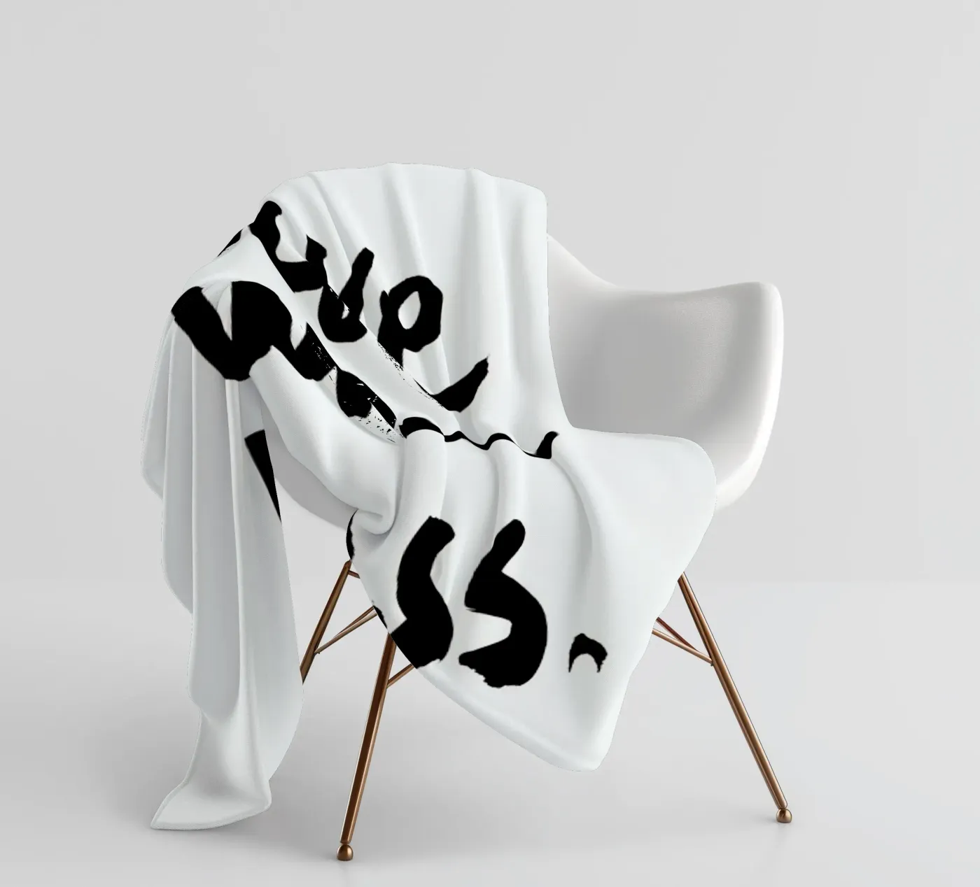 Live with Less Fleecedecke von RK Design