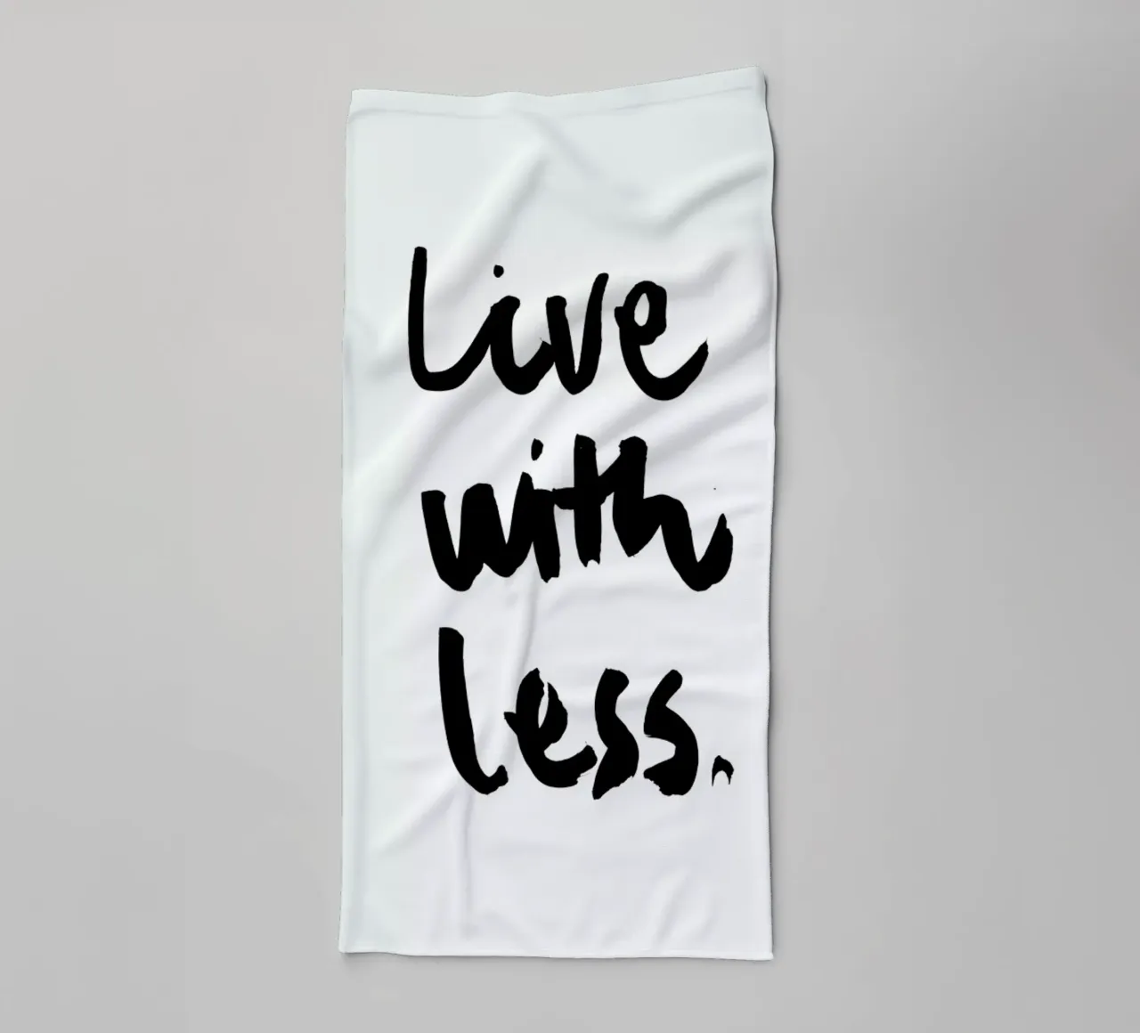 Live with Less asciugamano da bagno da RK Design
