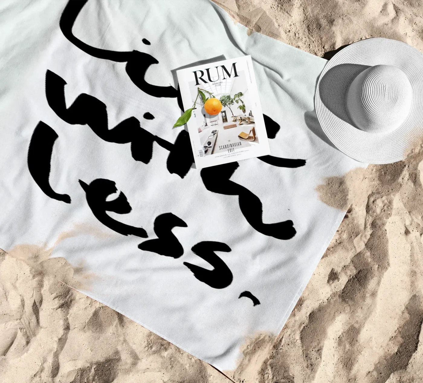 Live with Less telo mare da RK Design