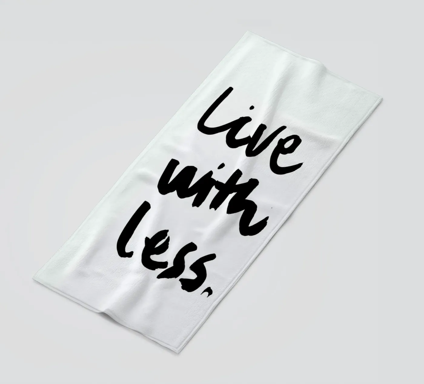 Live with Less telo mare da RK Design