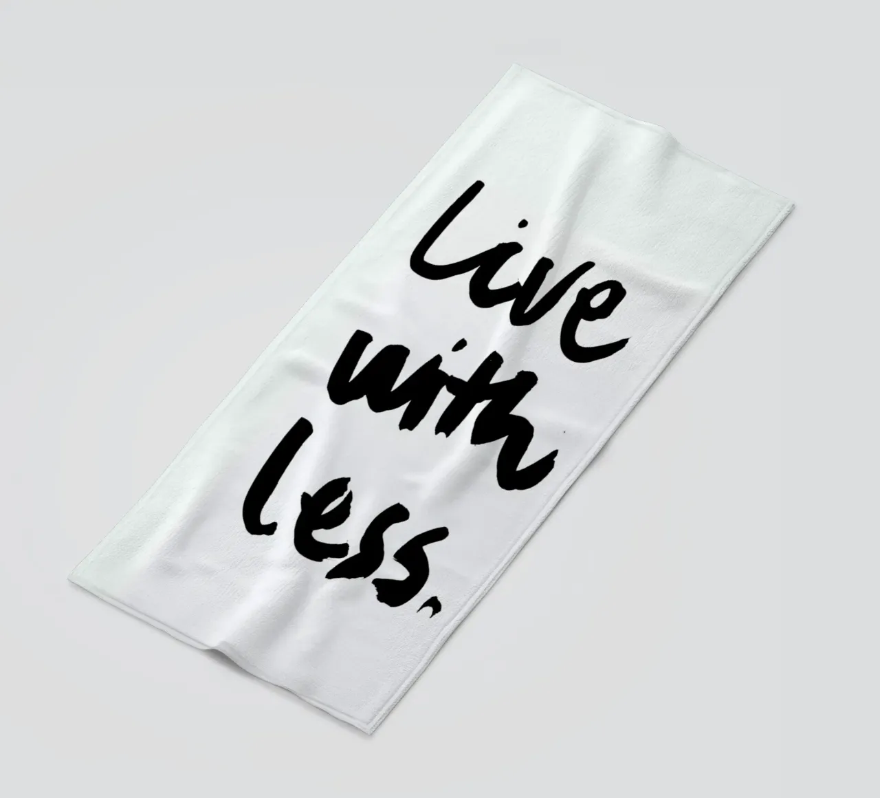 Live with Less telo mare da RK Design