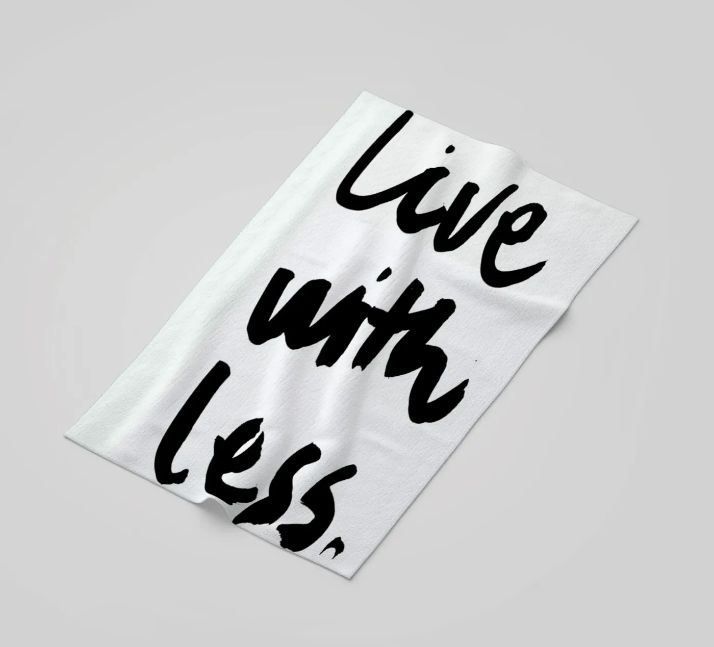 Live with Less telo mare da RK Design