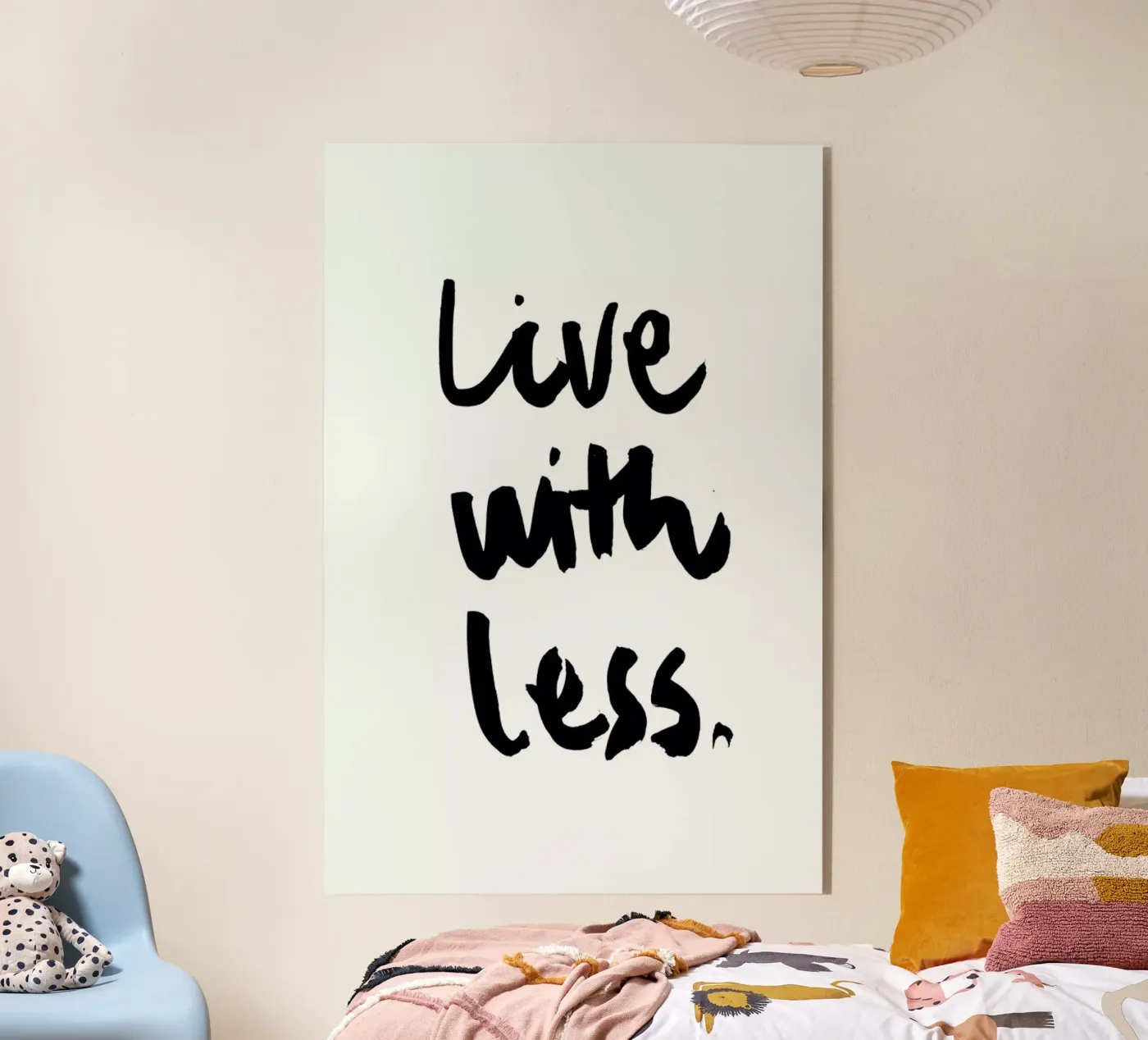 Live with Less plexiglas de RK Design