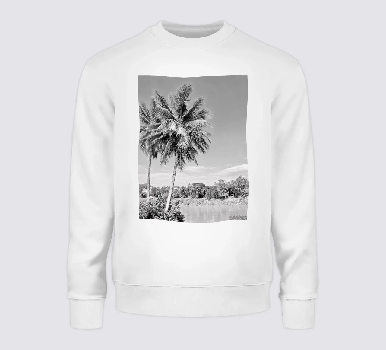 palmtree sweatshirt van Reiselust