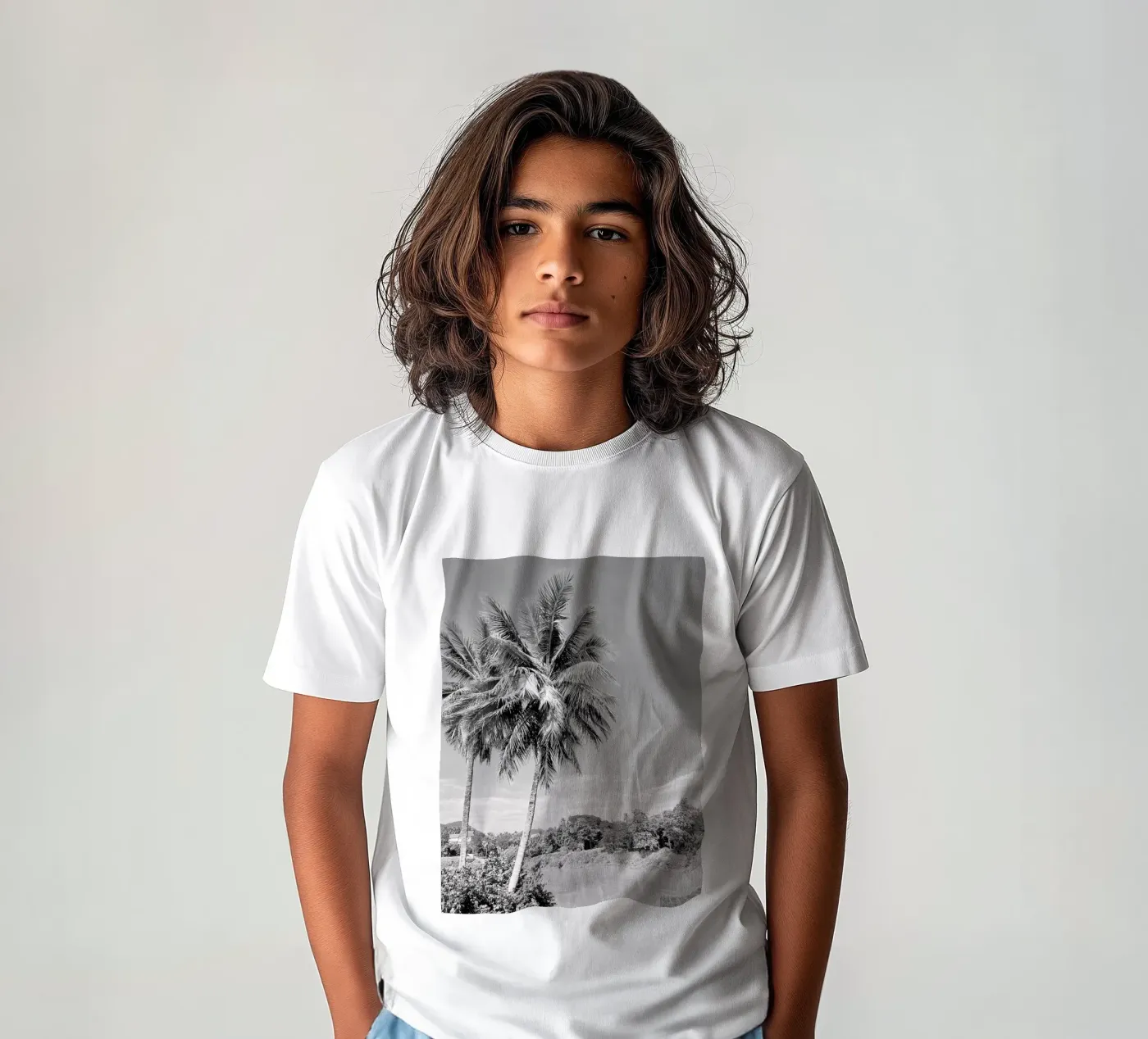 palmtree t-shirt bambini da Reiselust