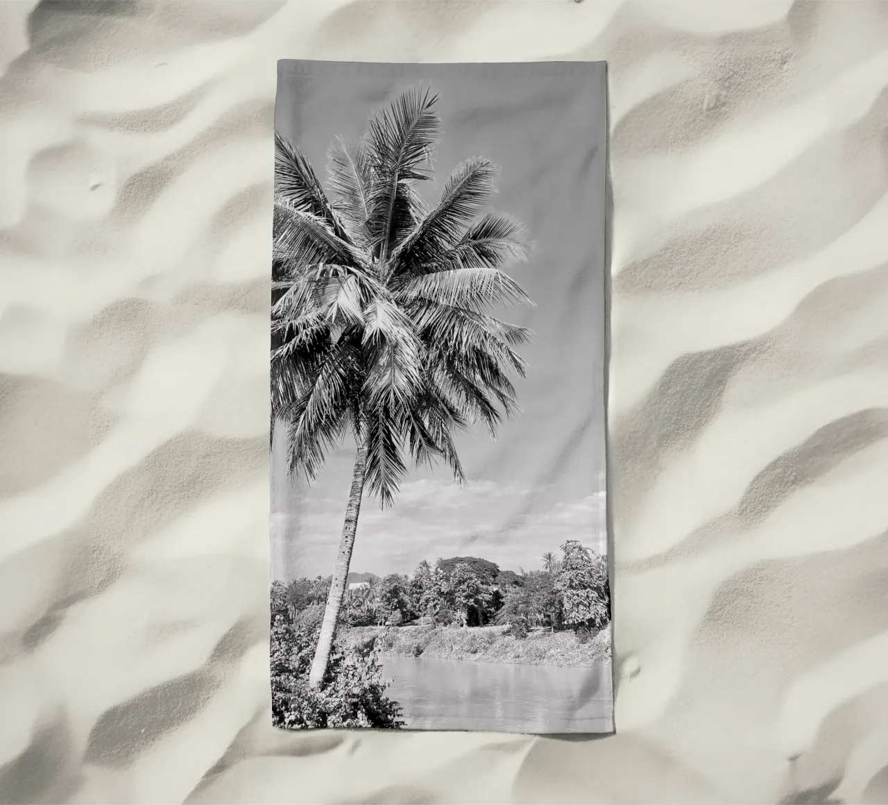 palmtree toalla de playa de Reiselust