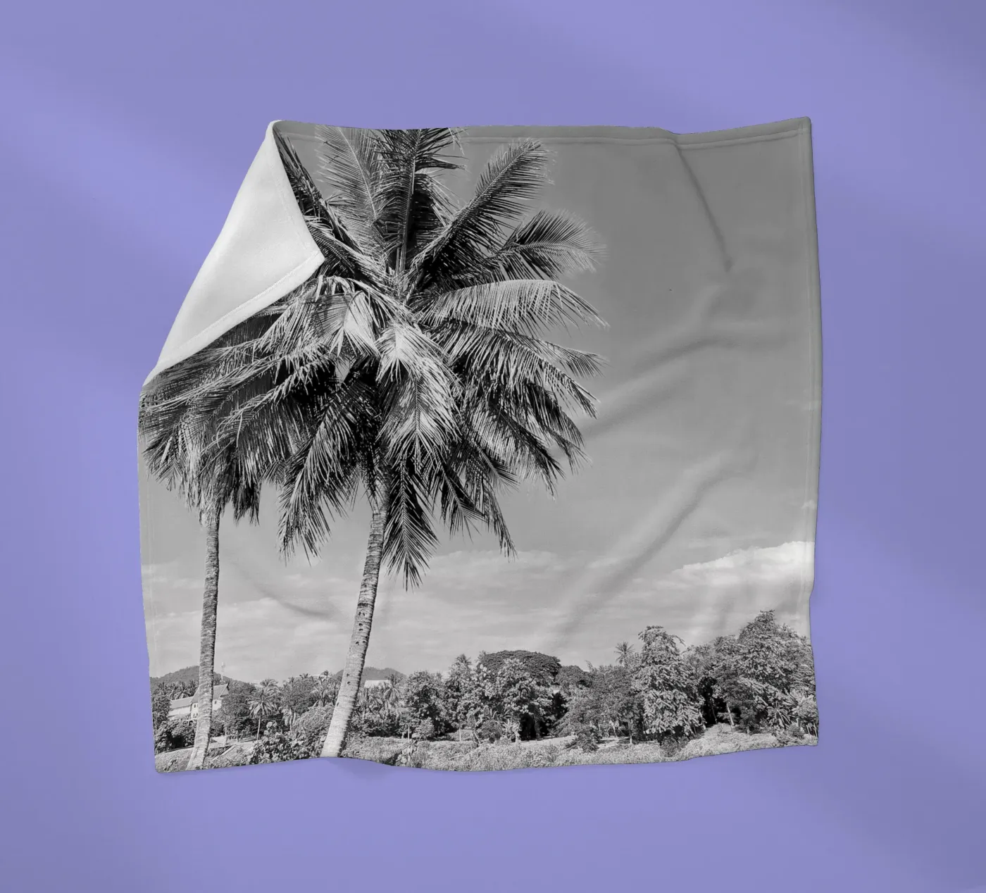 palmtree Fleecedecke von Reiselust