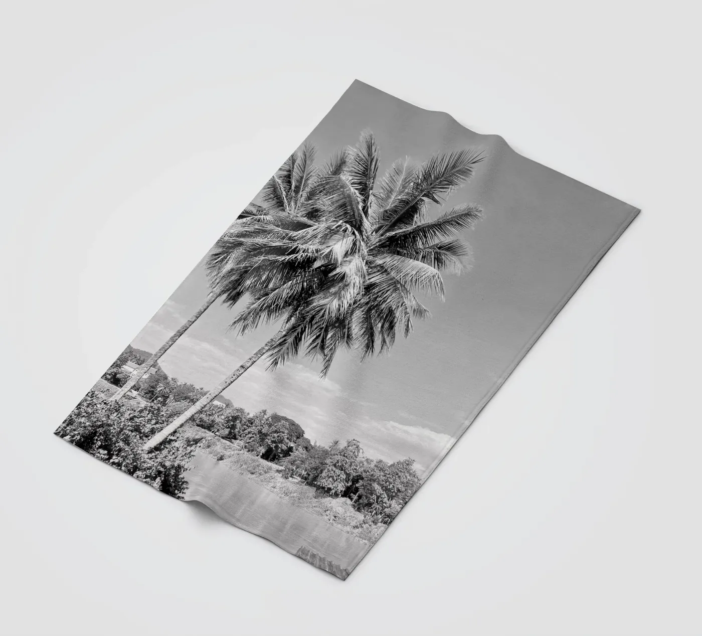 palmtree Fleecedecke von Reiselust