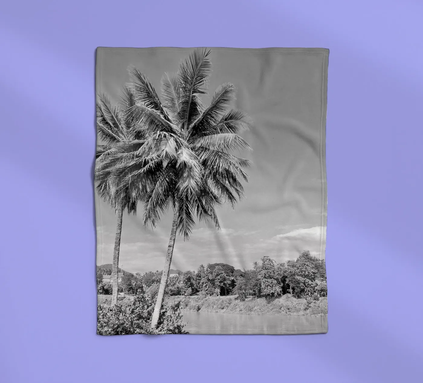 palmtree fleecedeken van Reiselust