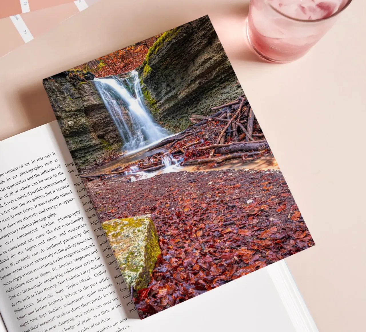 Waterfall at Burschenplatz notebook by Marcus Beckert | Fotografie
