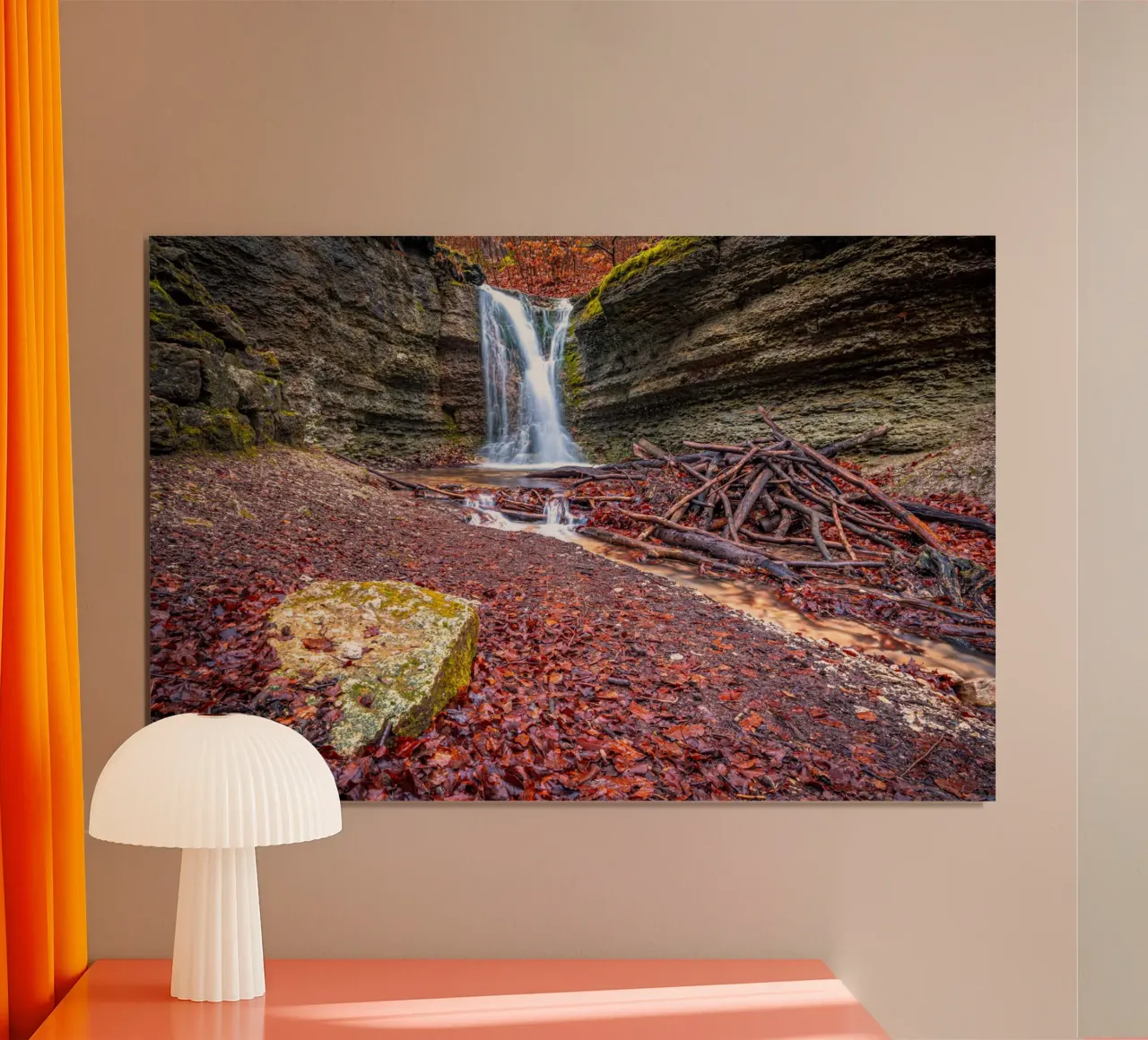 Waterfall at Burschenplatz poster by Marcus Beckert | Fotografie