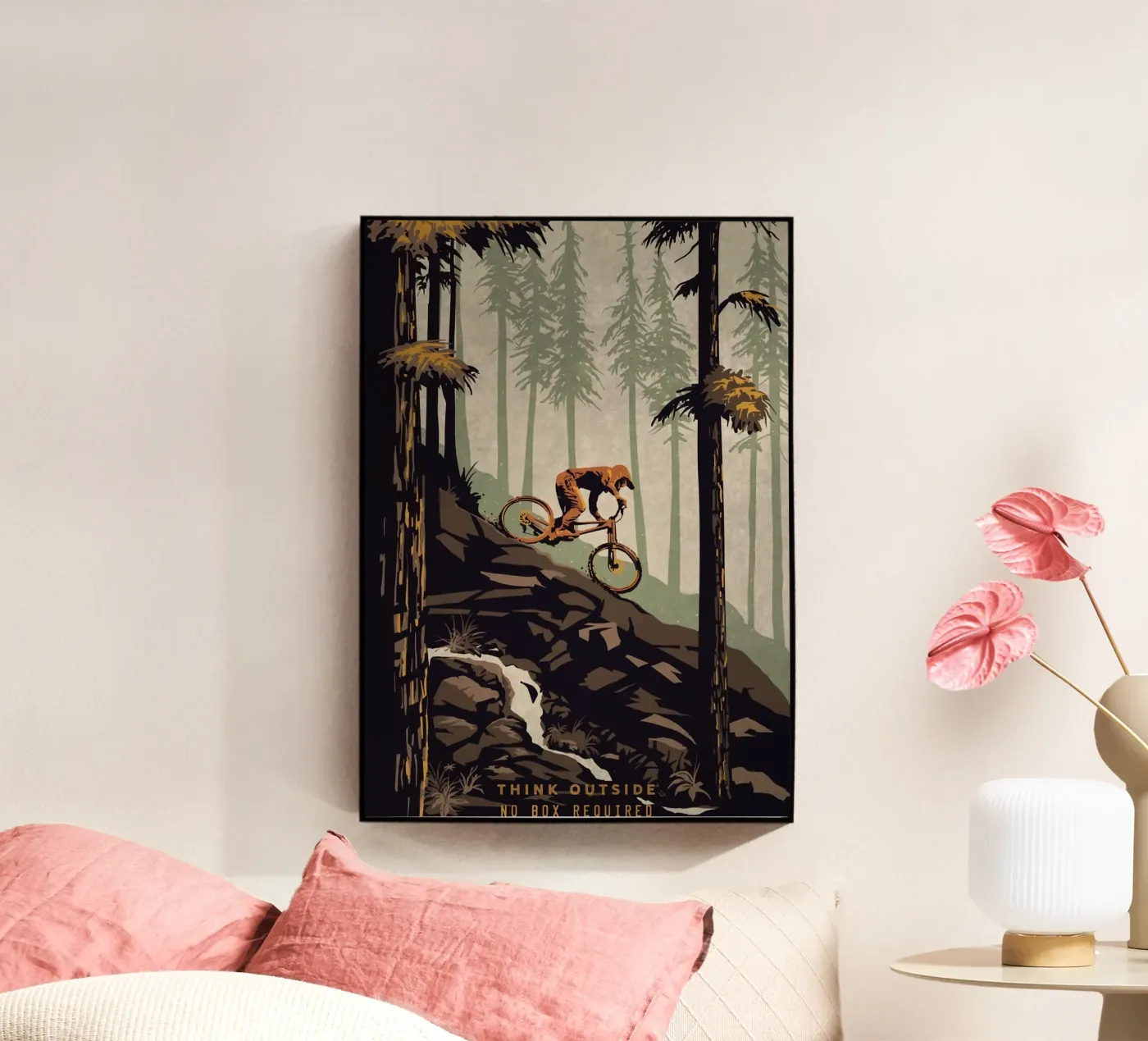 Think Outside Acryl-Glas von LiamDckns