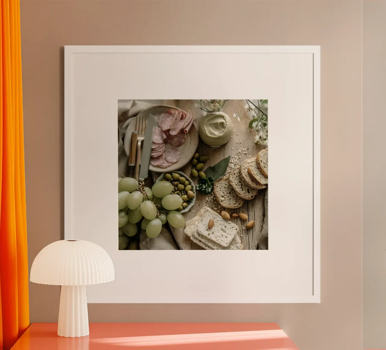 Rustikaler Reichtum Poster von StillVibe Home