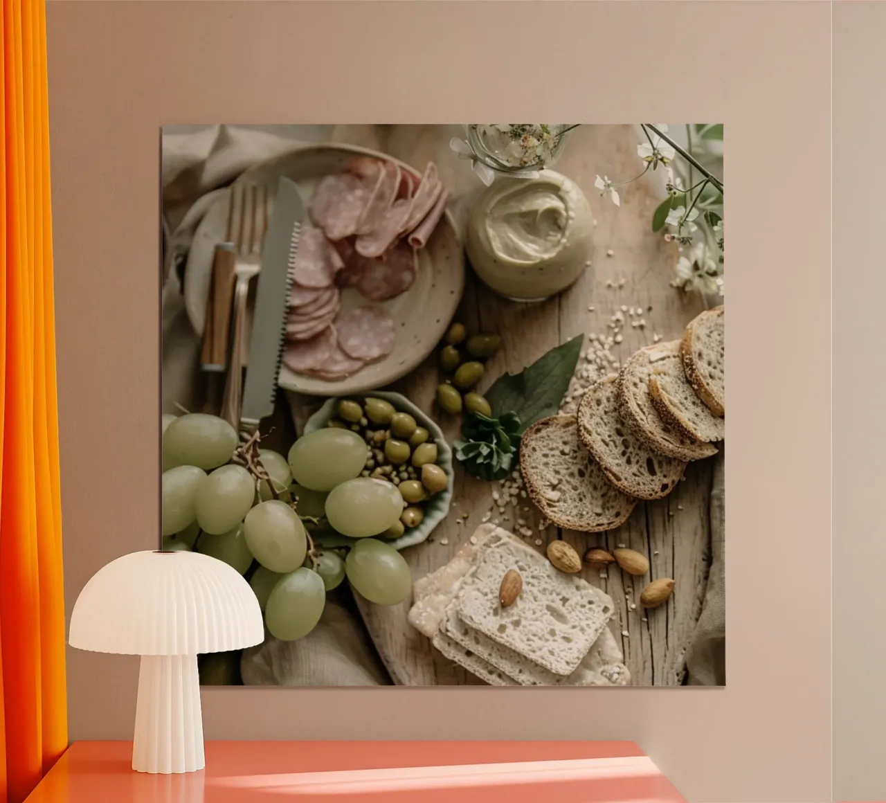 Rustikaler Reichtum Poster von StillVibe Home