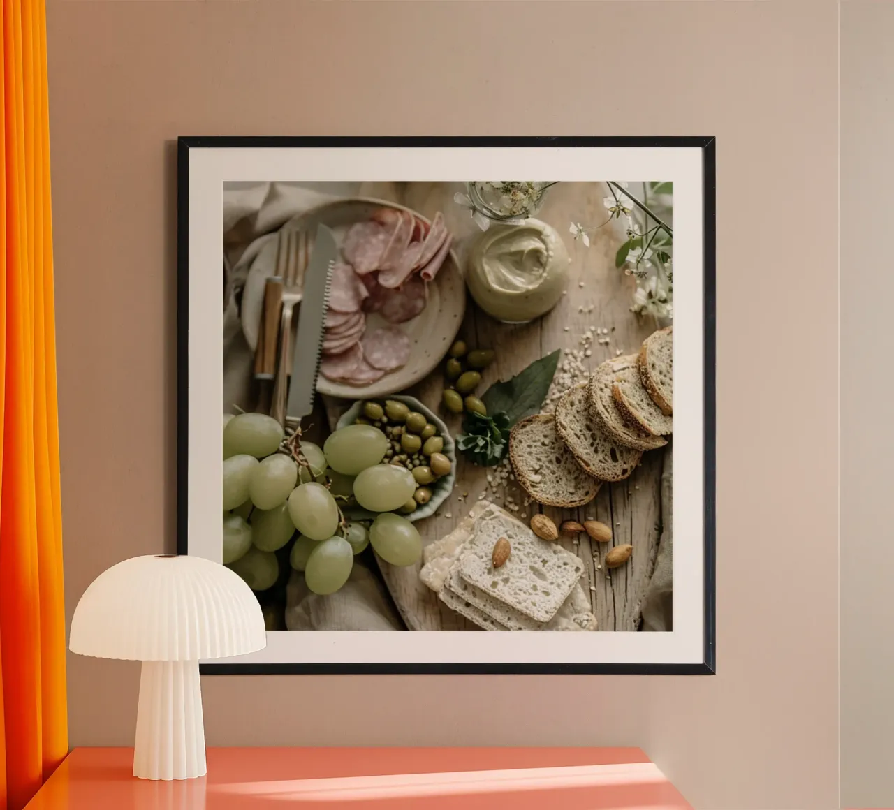 Rustikaler Reichtum Poster von StillVibe Home