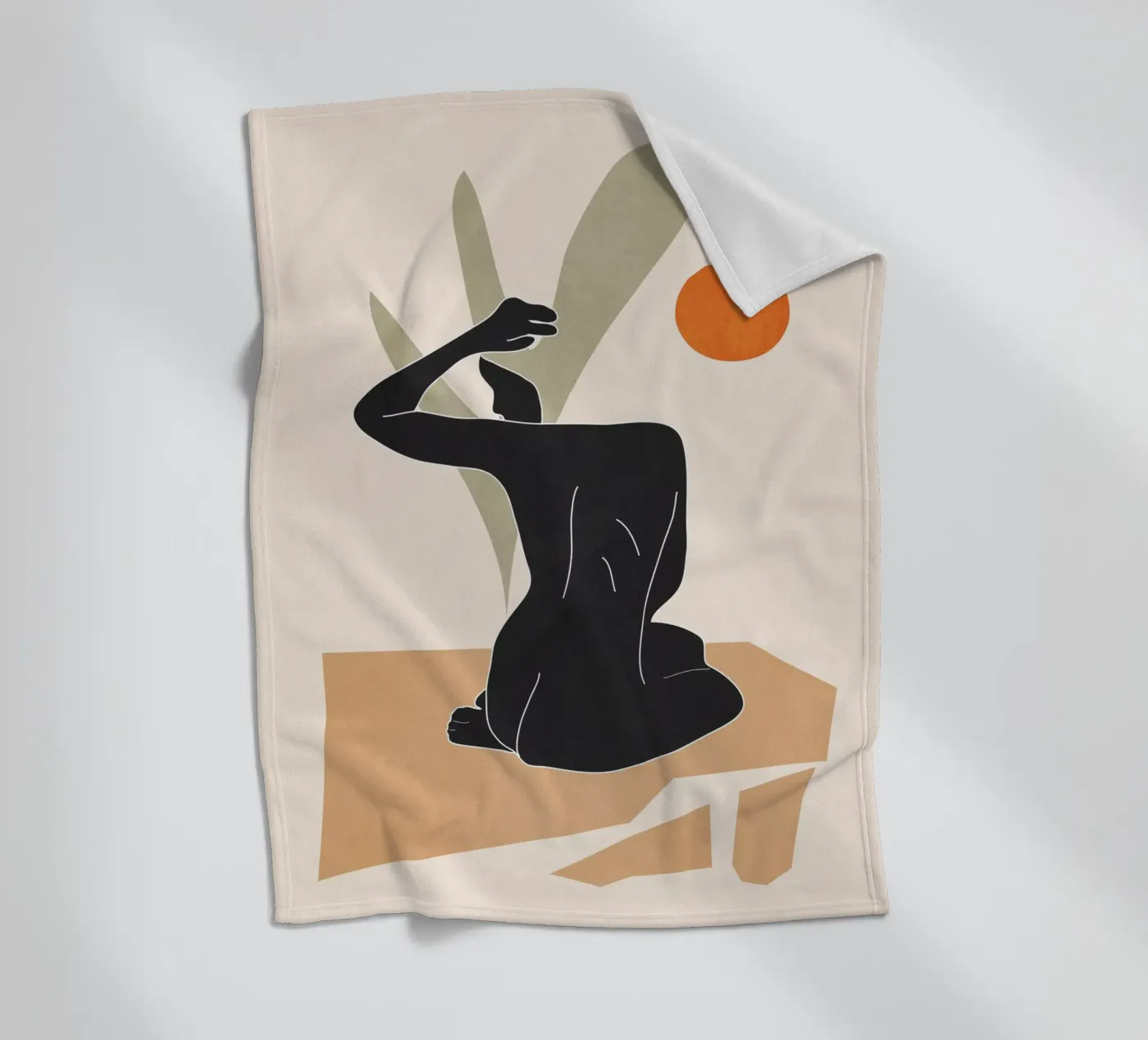 Nude Fleecedecke von ThingDesign