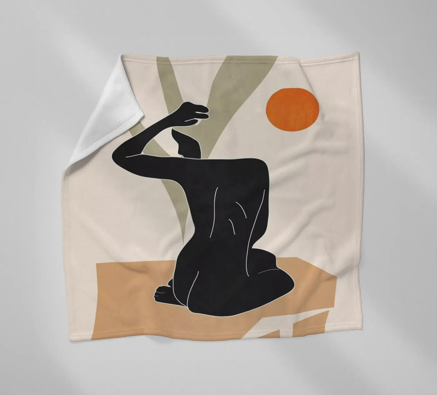 Nude Fleecedecke von ThingDesign