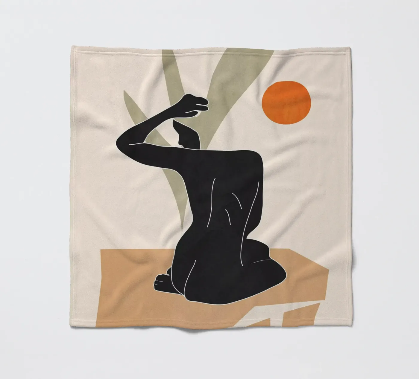 Nude Fleecedecke von ThingDesign