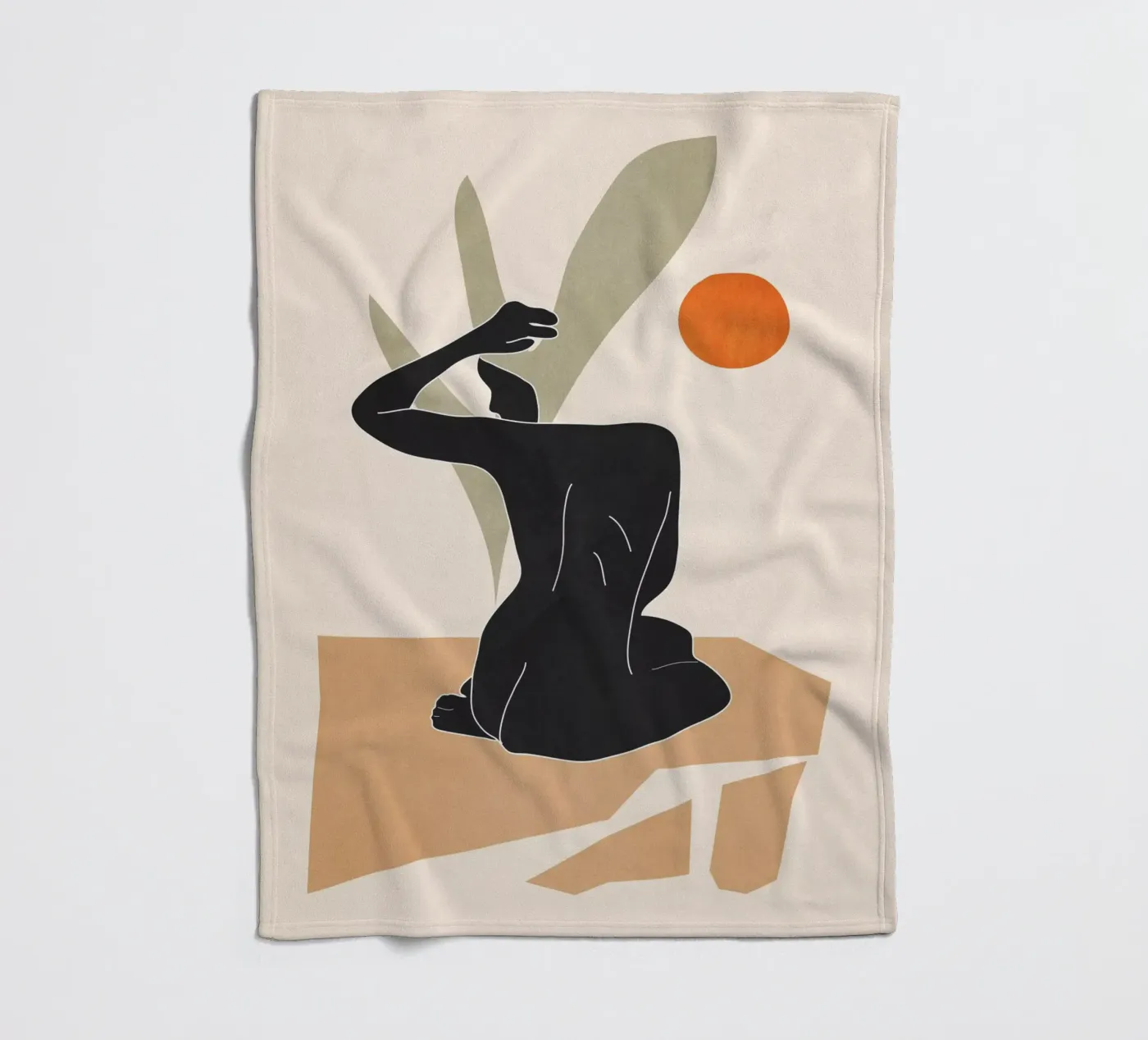 Nude Fleecedecke von ThingDesign