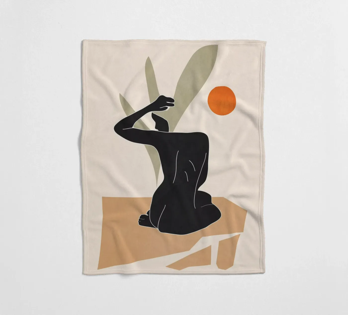 Nude Fleecedecke von ThingDesign