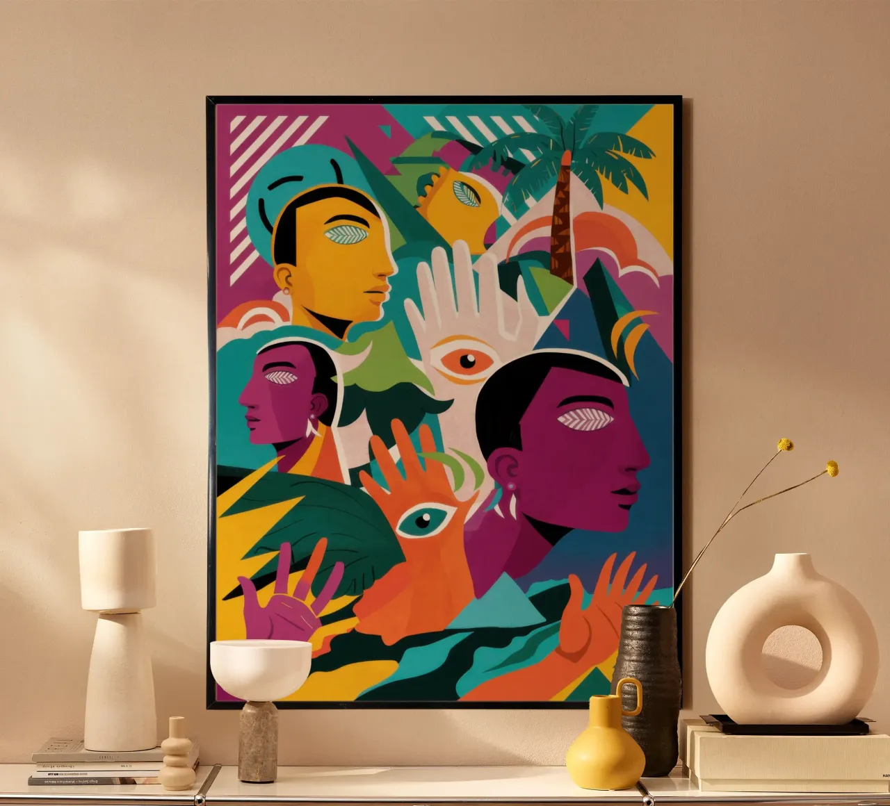 Volti nella folla poster da Bruce Juice