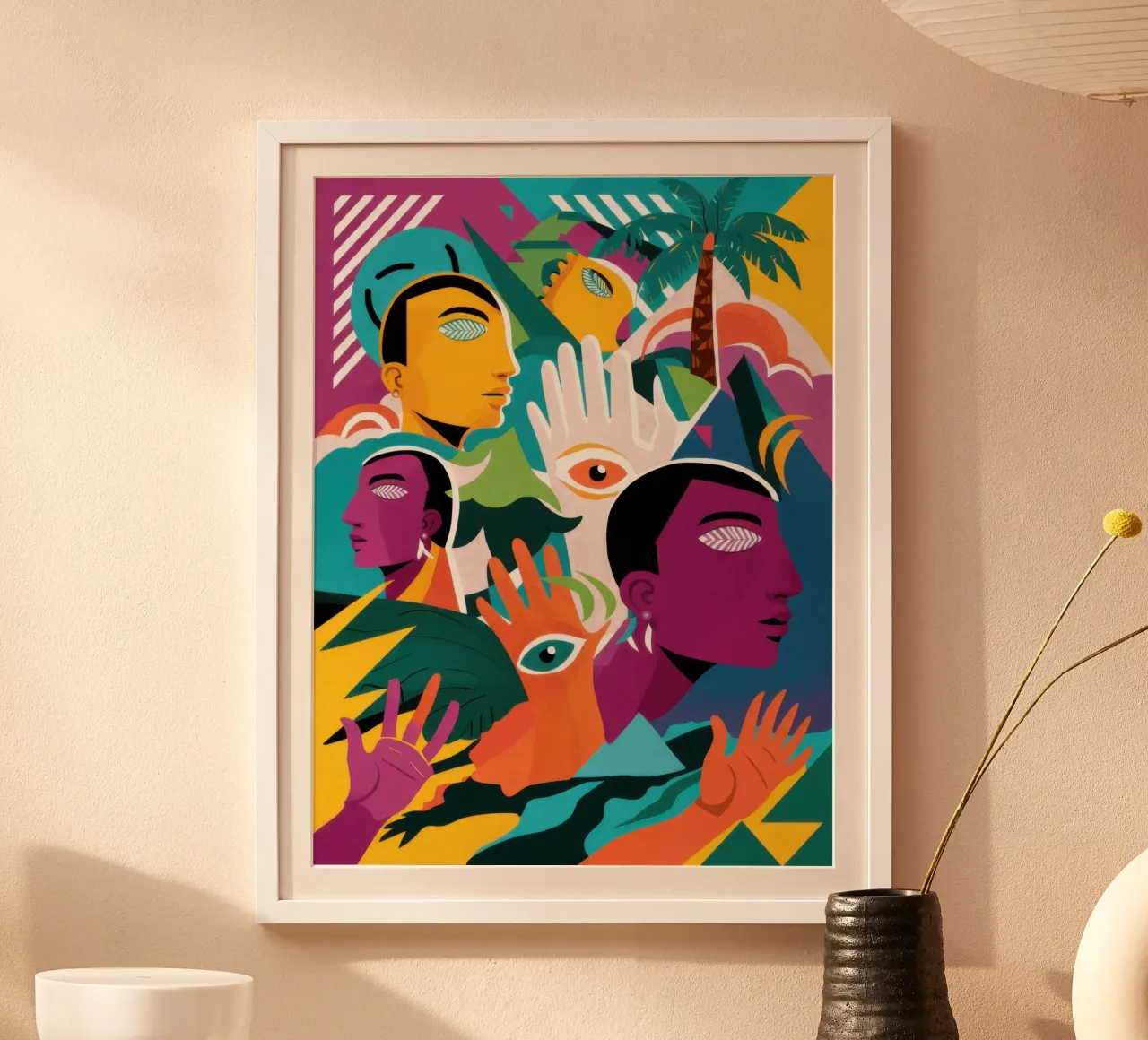 Volti nella folla poster da Bruce Juice