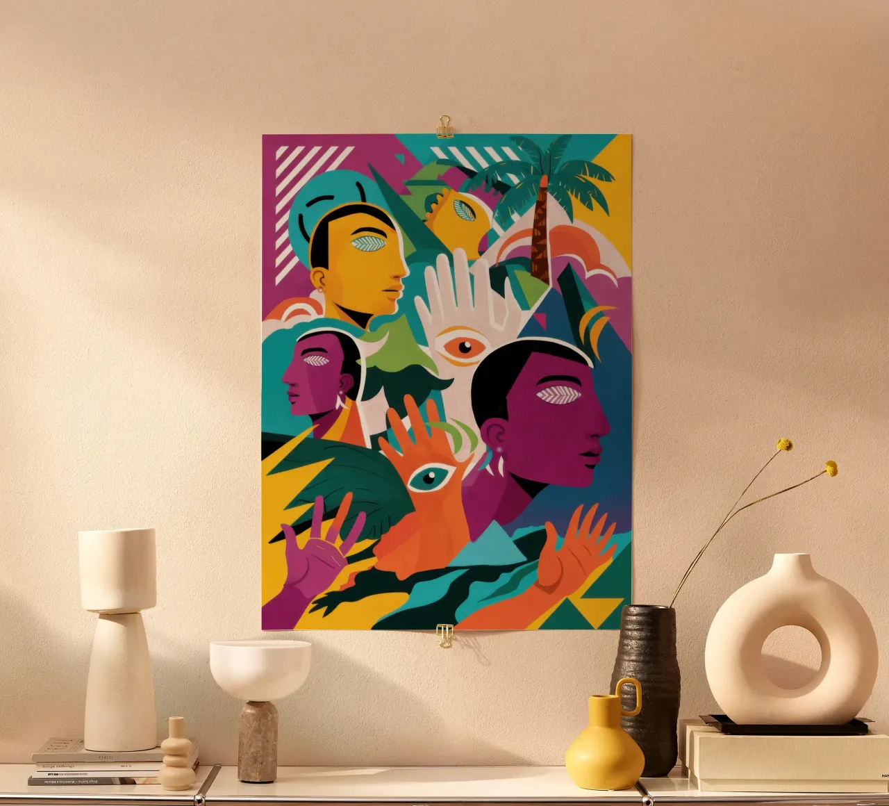 Volti nella folla poster da Bruce Juice