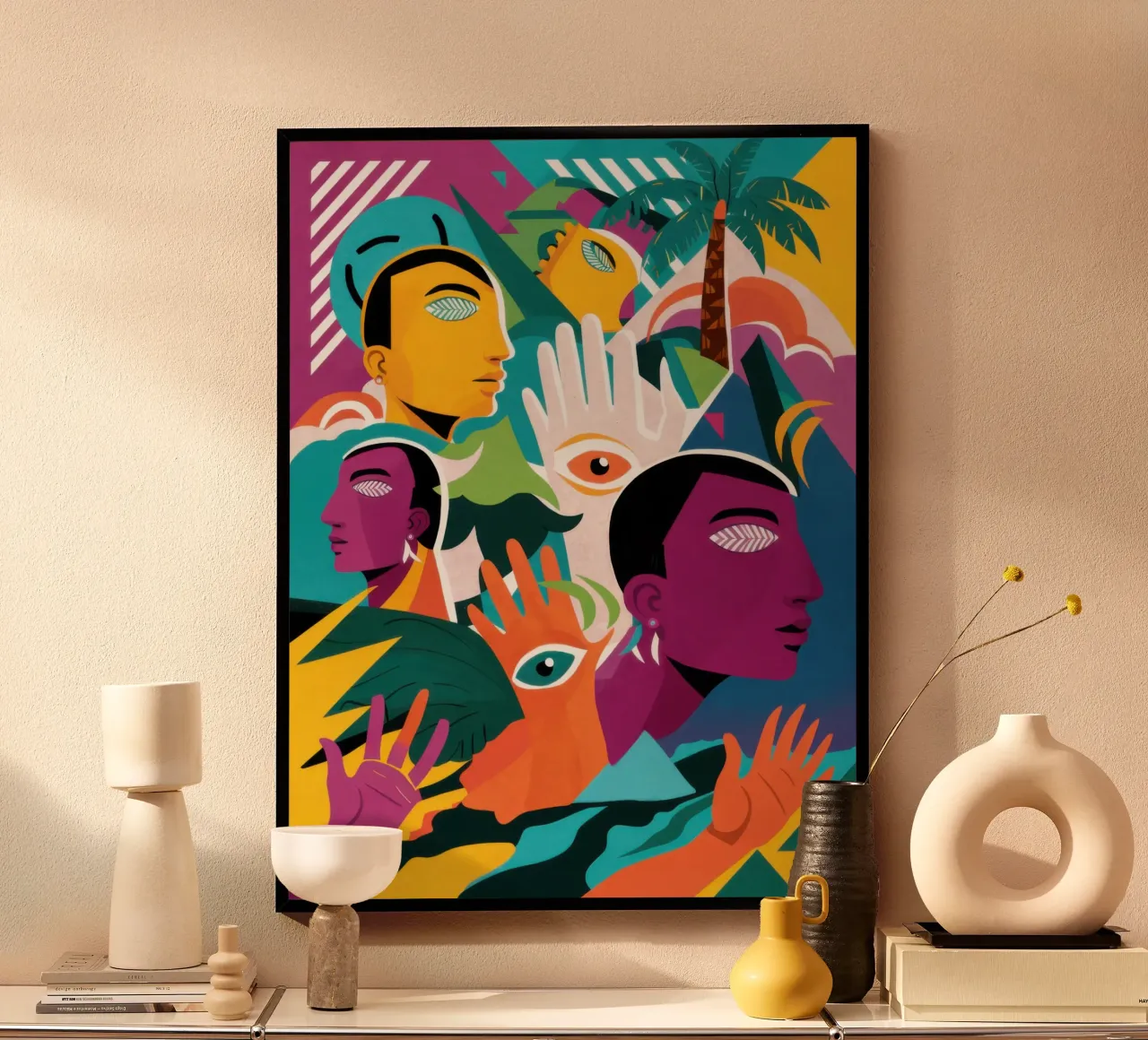 Volti nella folla poster da Bruce Juice