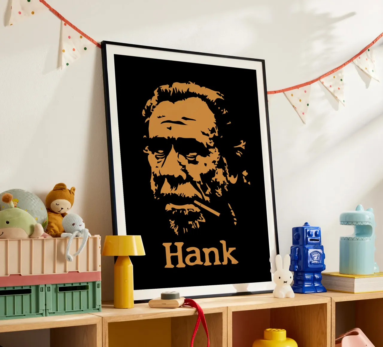Hank poster da Mariel Toigo