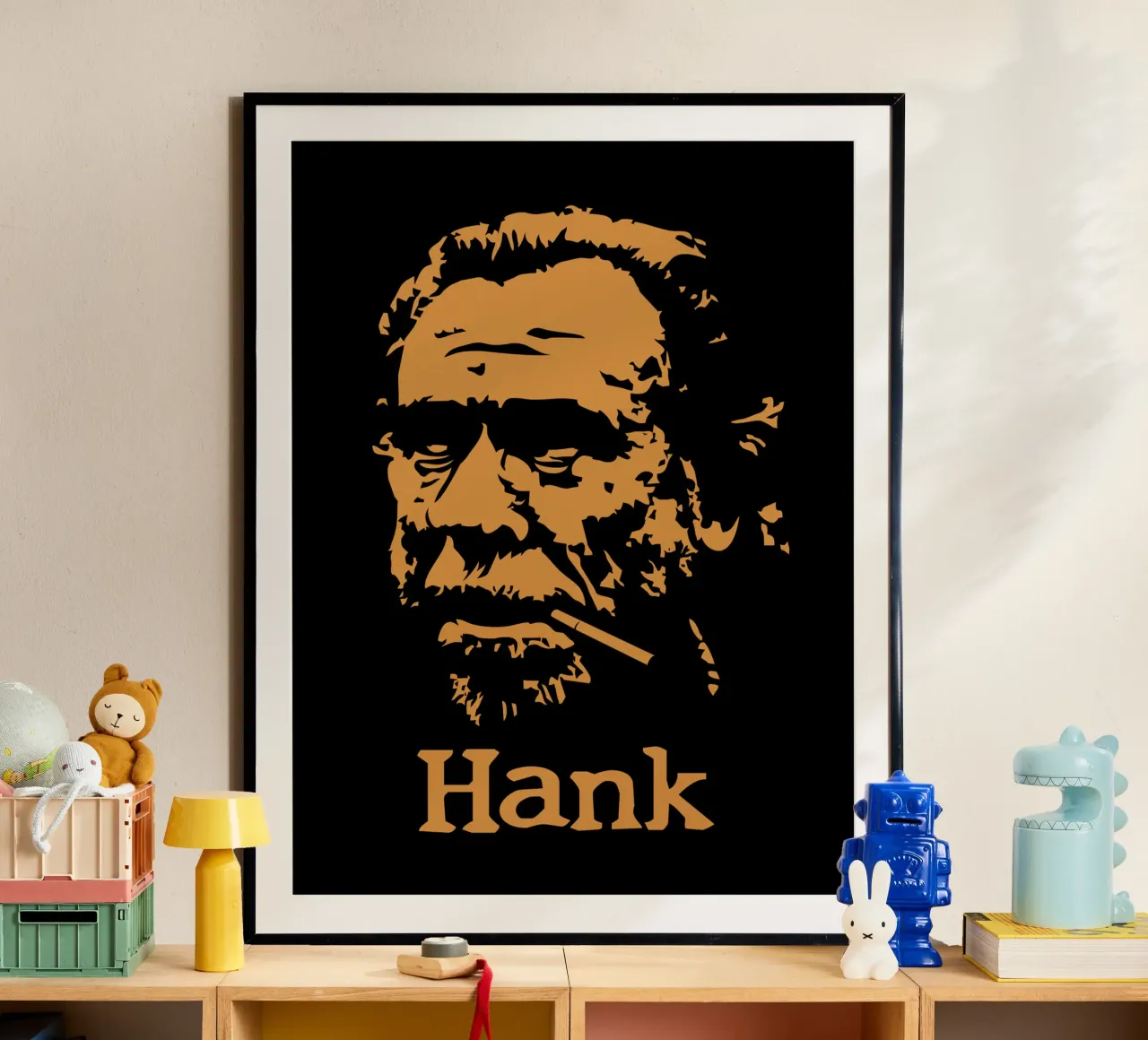 Hank poster da Mariel Toigo