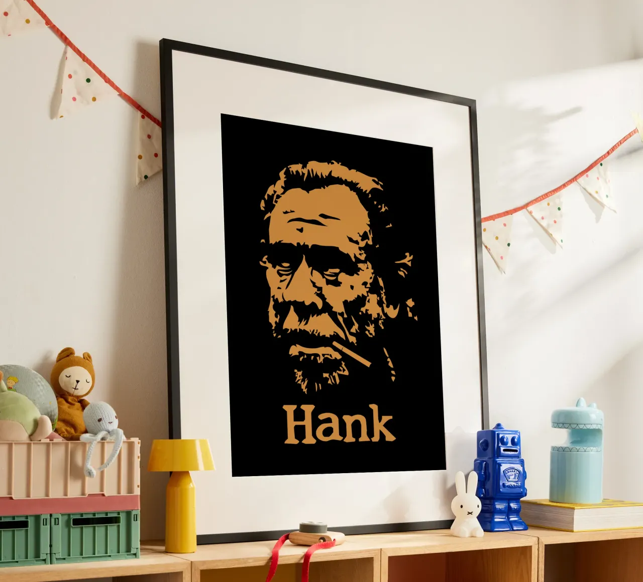 Hank poster da Mariel Toigo
