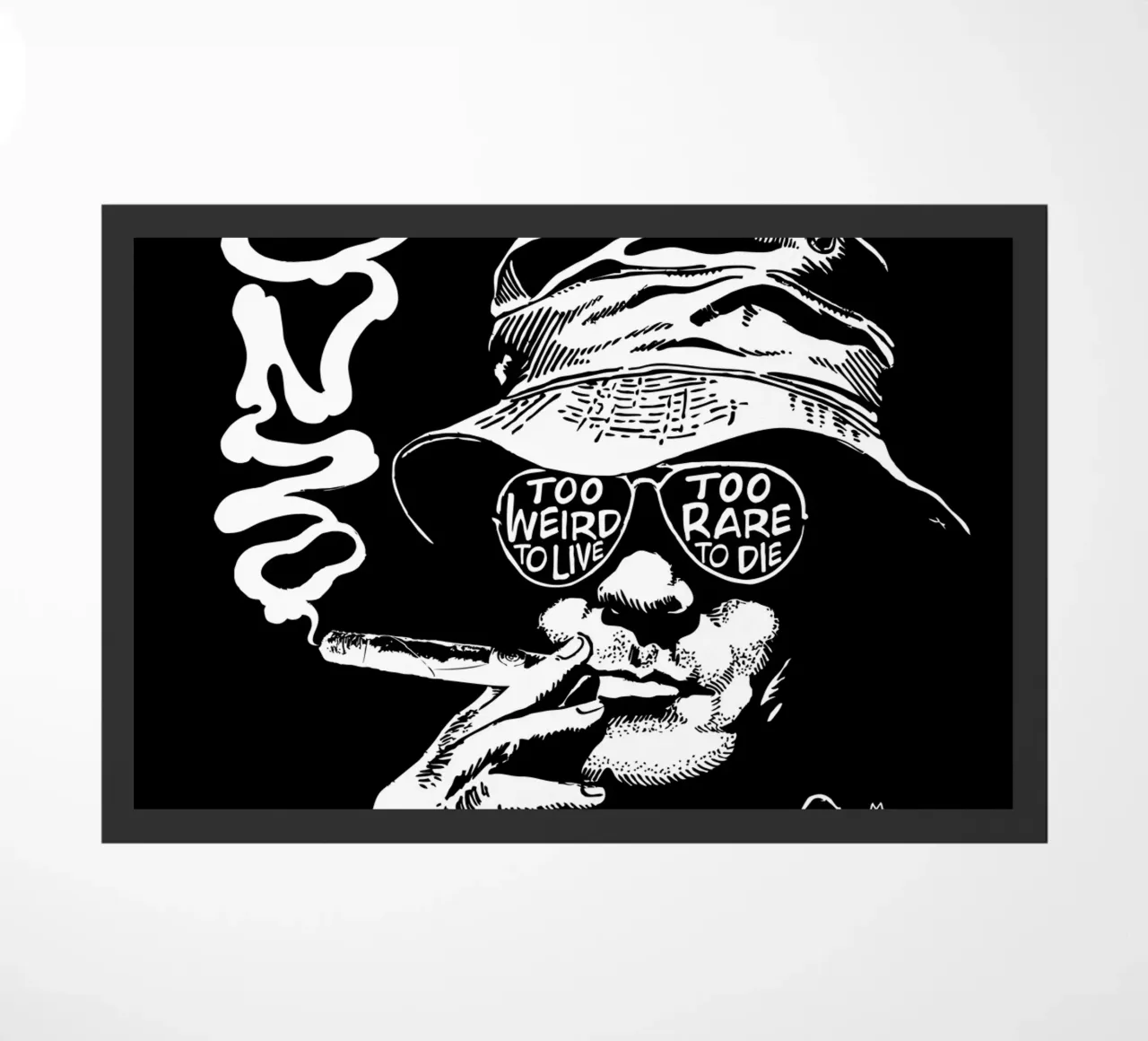 Gonzo deurmat van Mariel Toigo