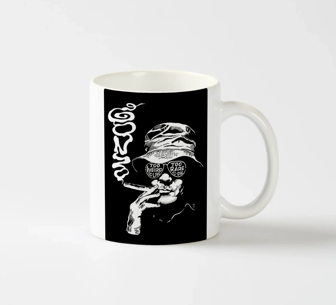Gonzo ceramic mug by Mariel Toigo