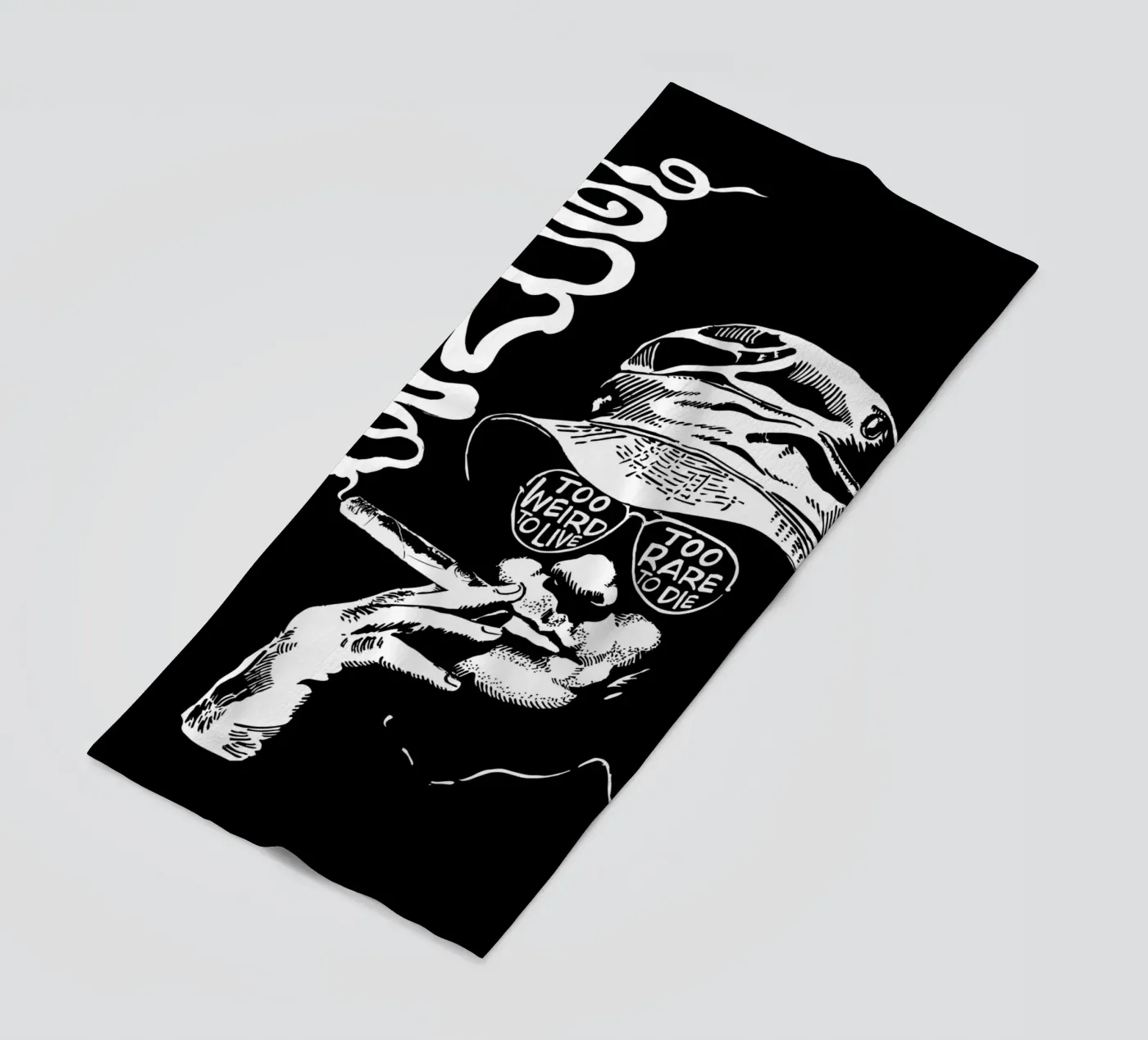 Gonzo beach towel by Mariel Toigo