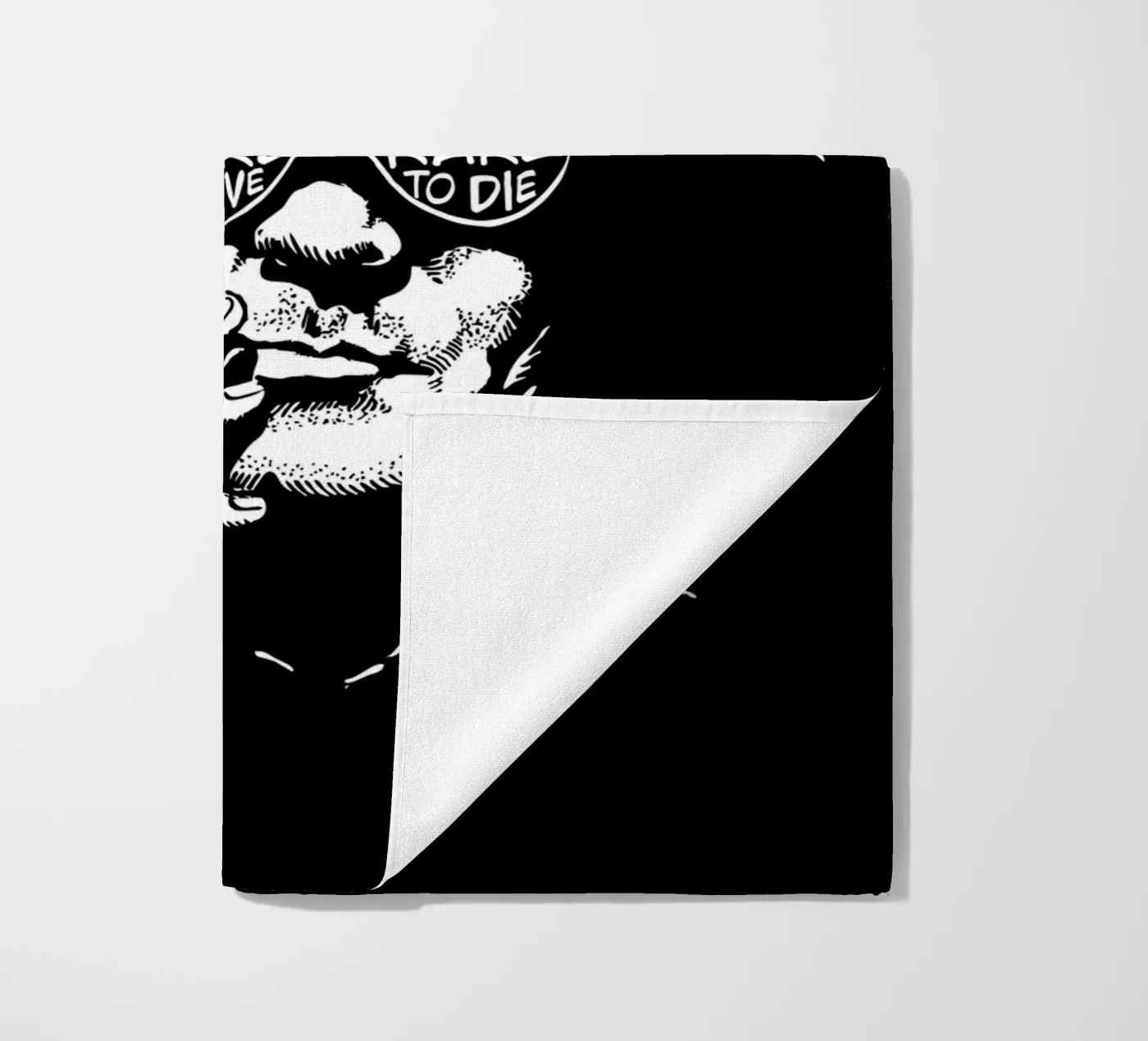 Gonzo beach towel by Mariel Toigo