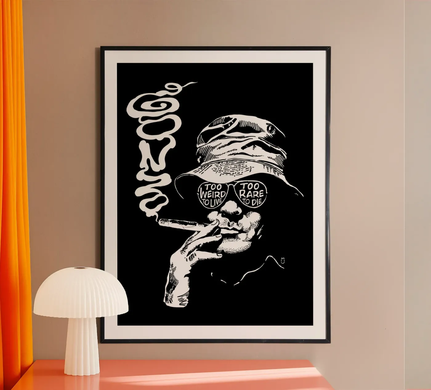 Gonzo poster da Mariel Toigo